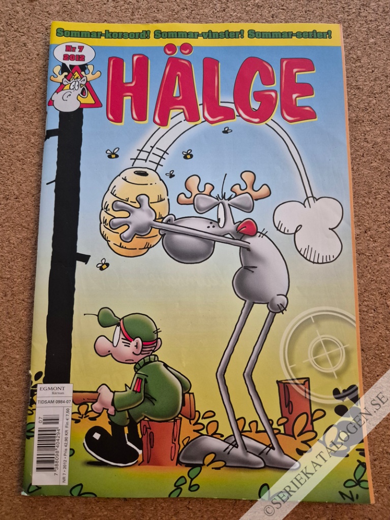 Framsida på Hälge #7 (2012)