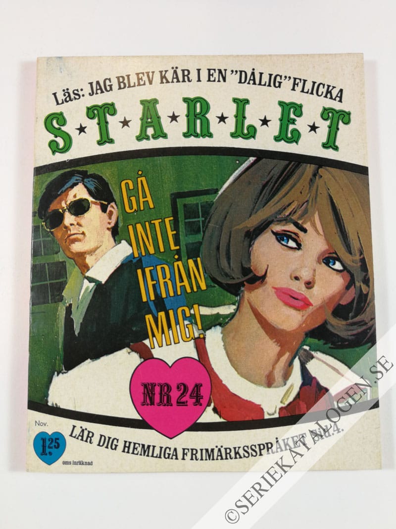 Framsida på Starlet #24 (1967)