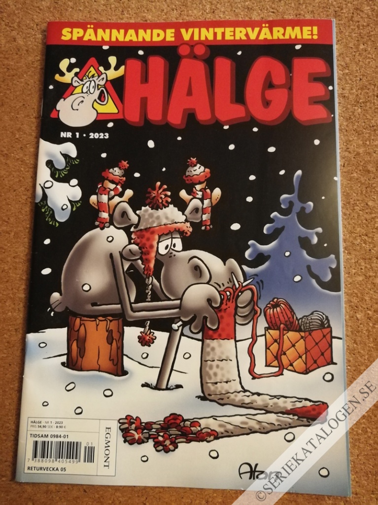 Framsida på Hälge #1 (2023)