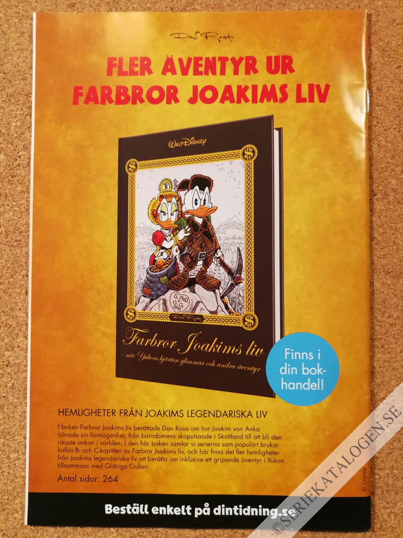 Baksida på Kalle Anka & C:o skollov presenterar: Vinterkul (2020)