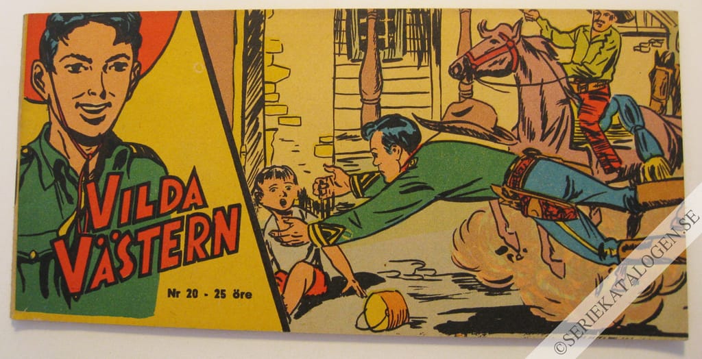 Framsida på Vilda Västern #20 (1959)