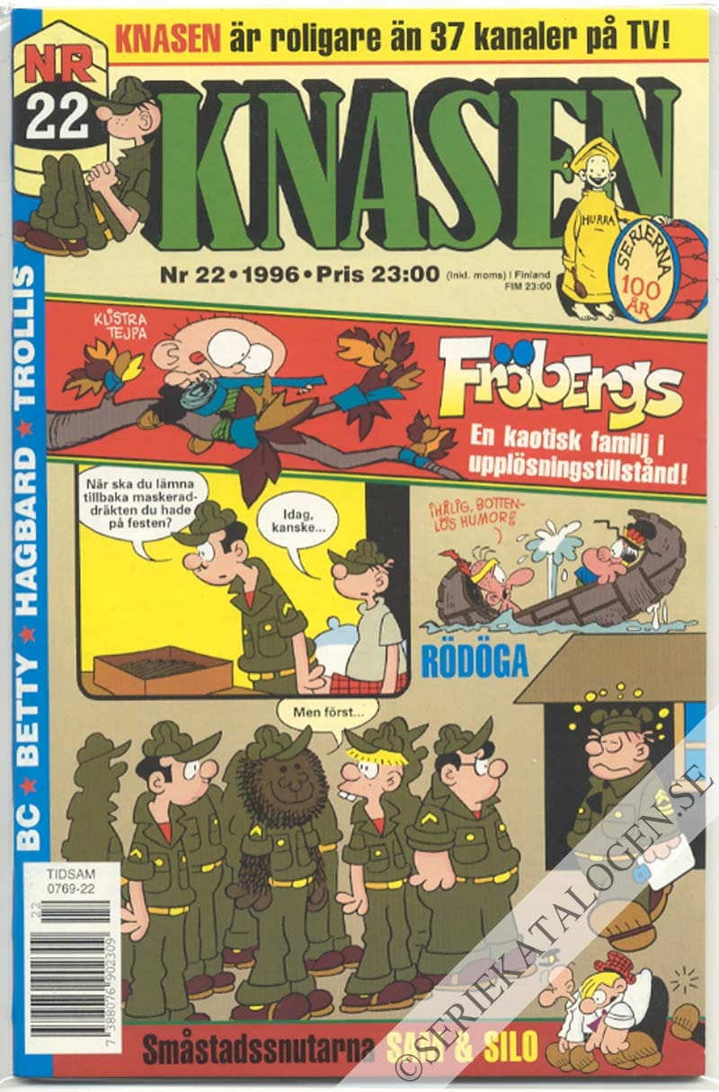 Framsida på Knasen #22 (1996)