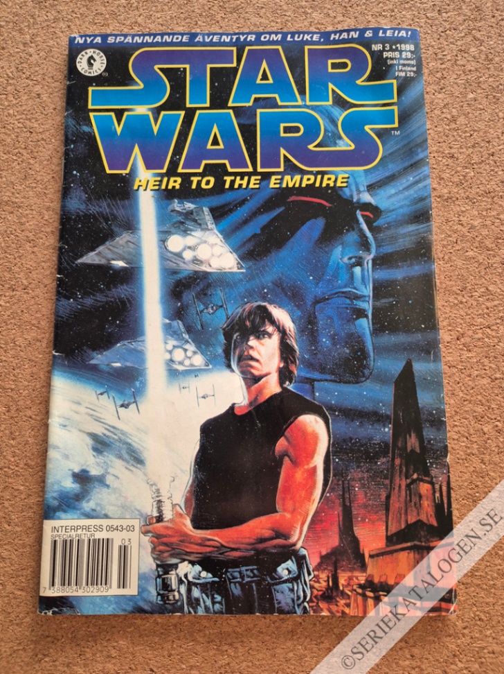 Framsida på Star Wars Heir to the Empire (1998)