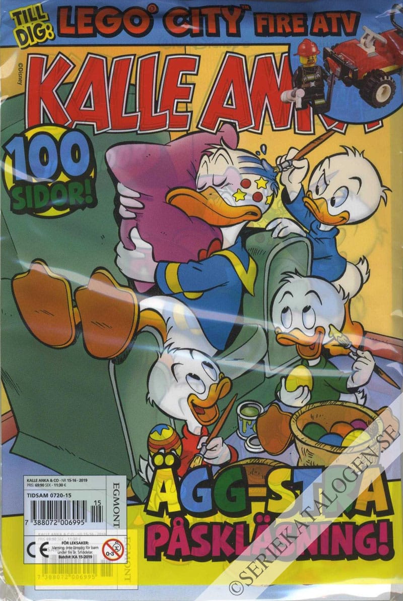 Framsida på Kalle Anka & C:o #15-16 (2019)