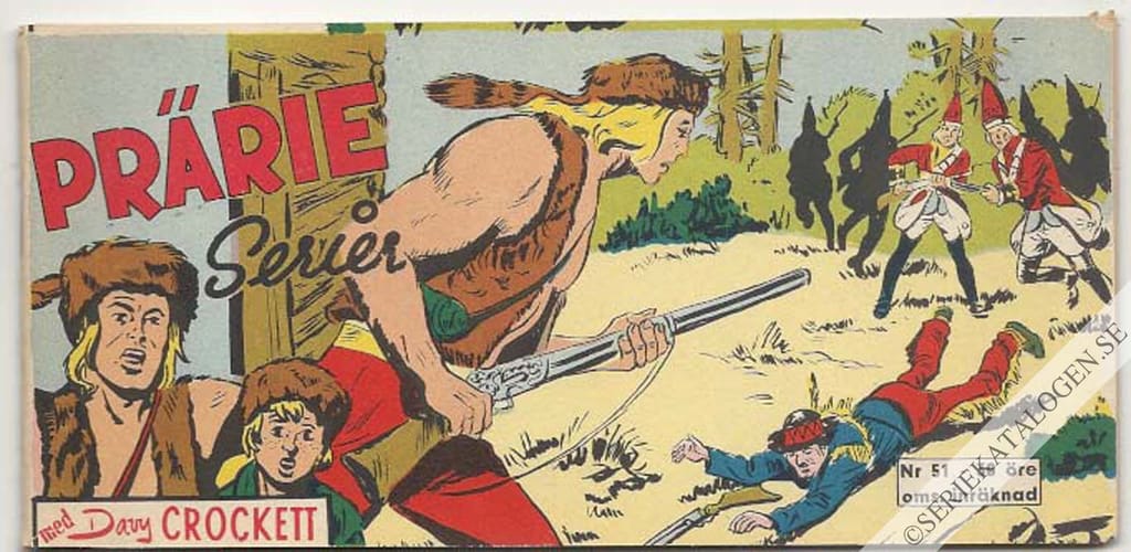 Framsida på Prärie-serier #51 (1960)