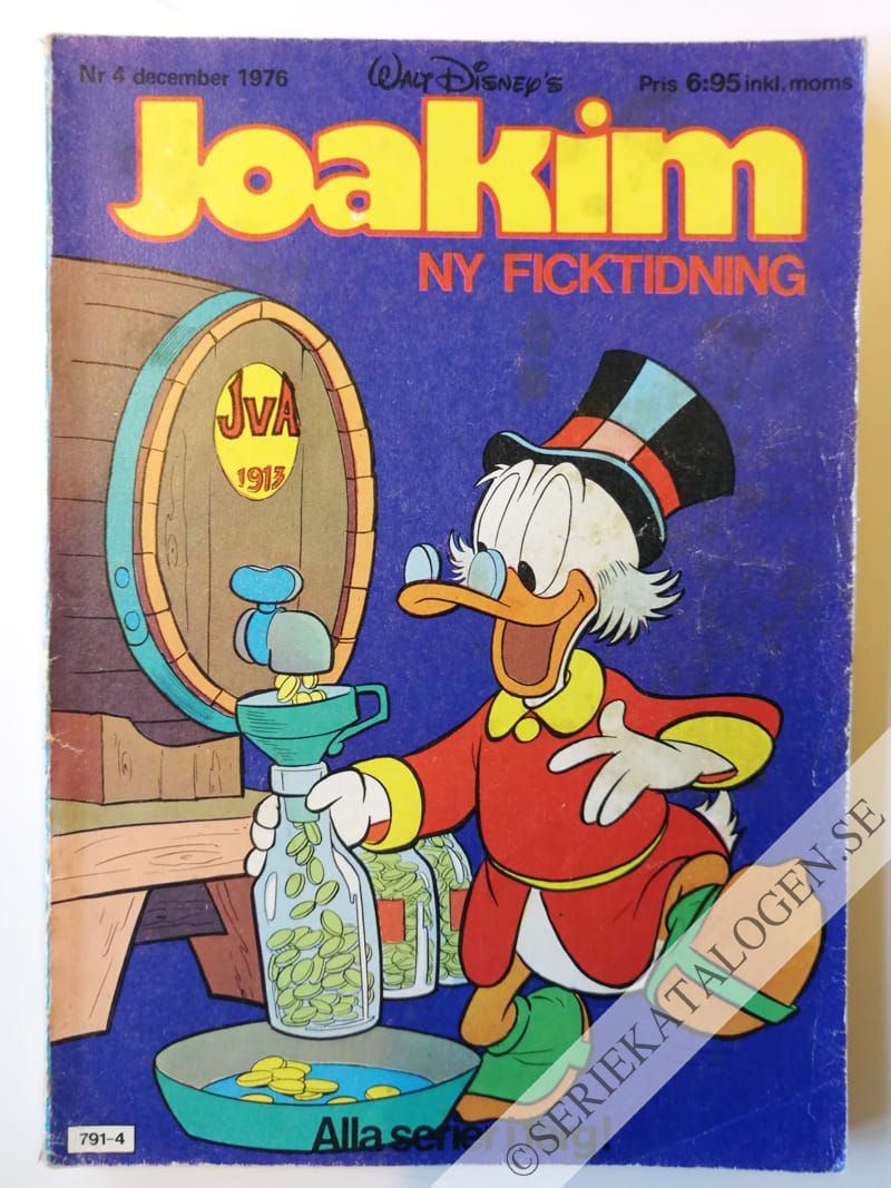 Framsida på Joakim #4 (1976)