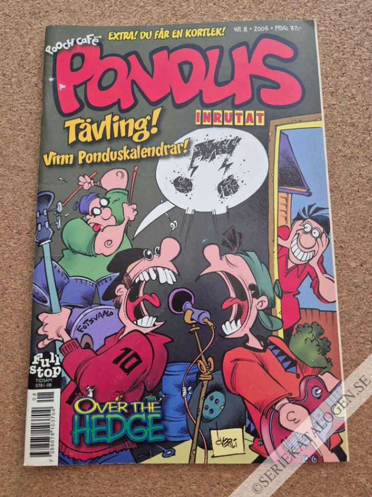 Framsida på Pondus #8 (2005)