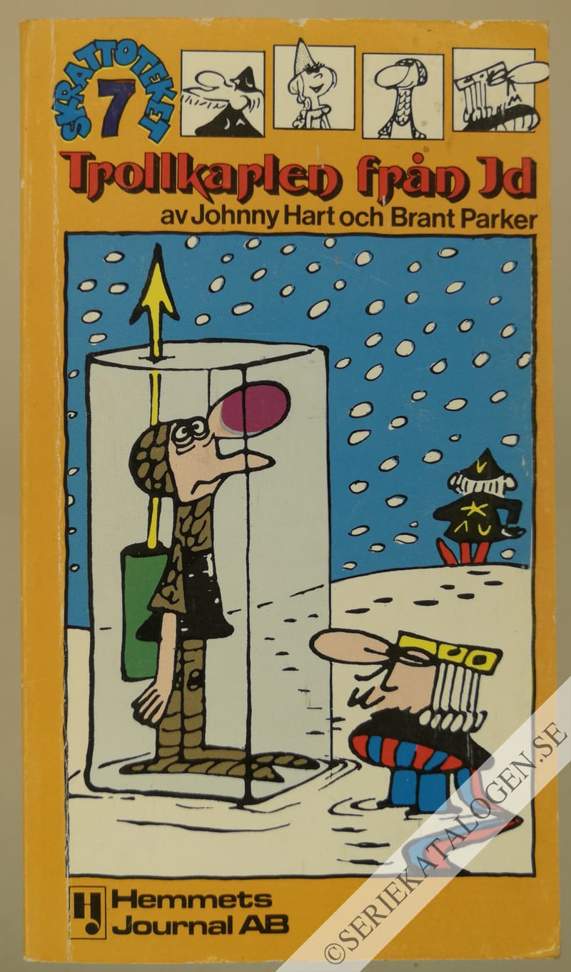 Framsida på Skrattoteket Trollkarlen från Id (1978)