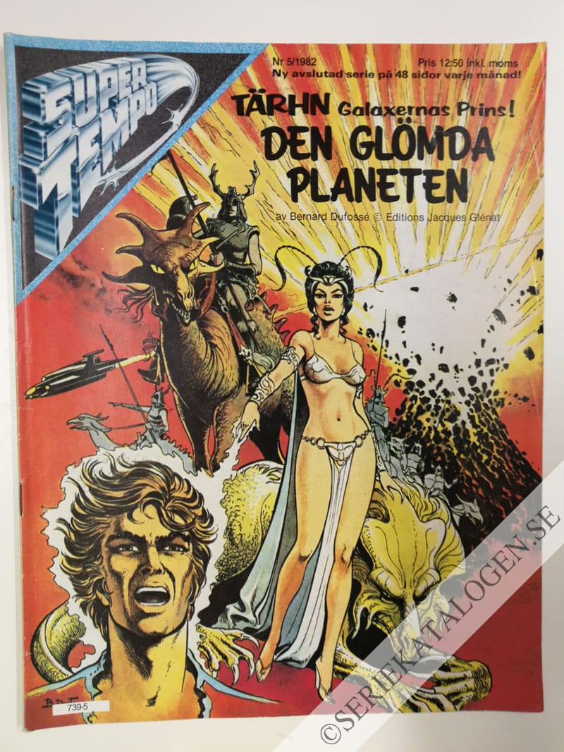 Framsida på Supertempo #5 (1982)