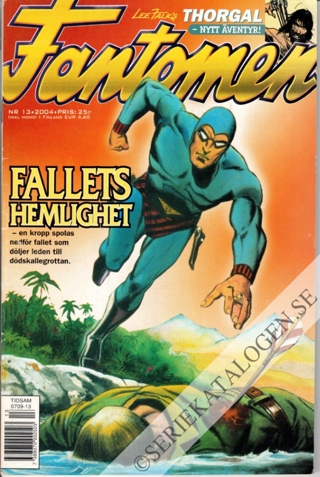 Framsida på Fantomen #13 (2004)