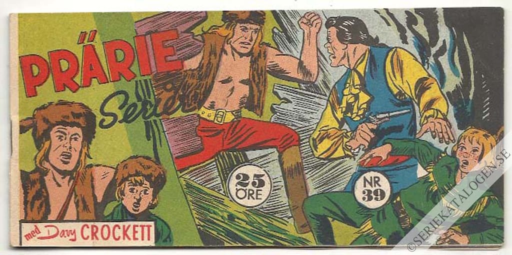 Framsida på Prärie-serier #39 (1959)