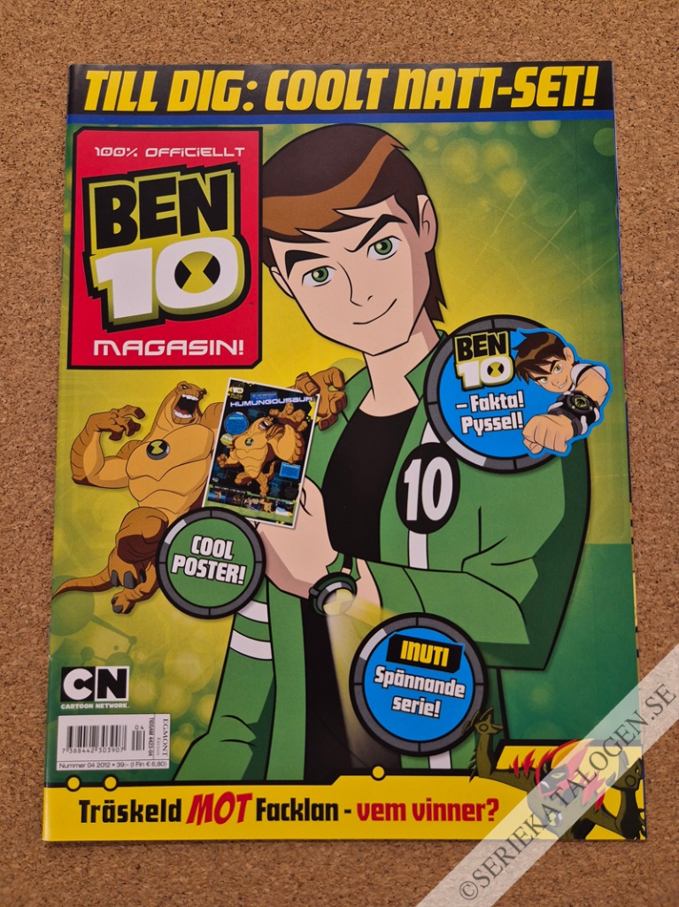 Framsida på Ben 10 magasin! #4 (2012)