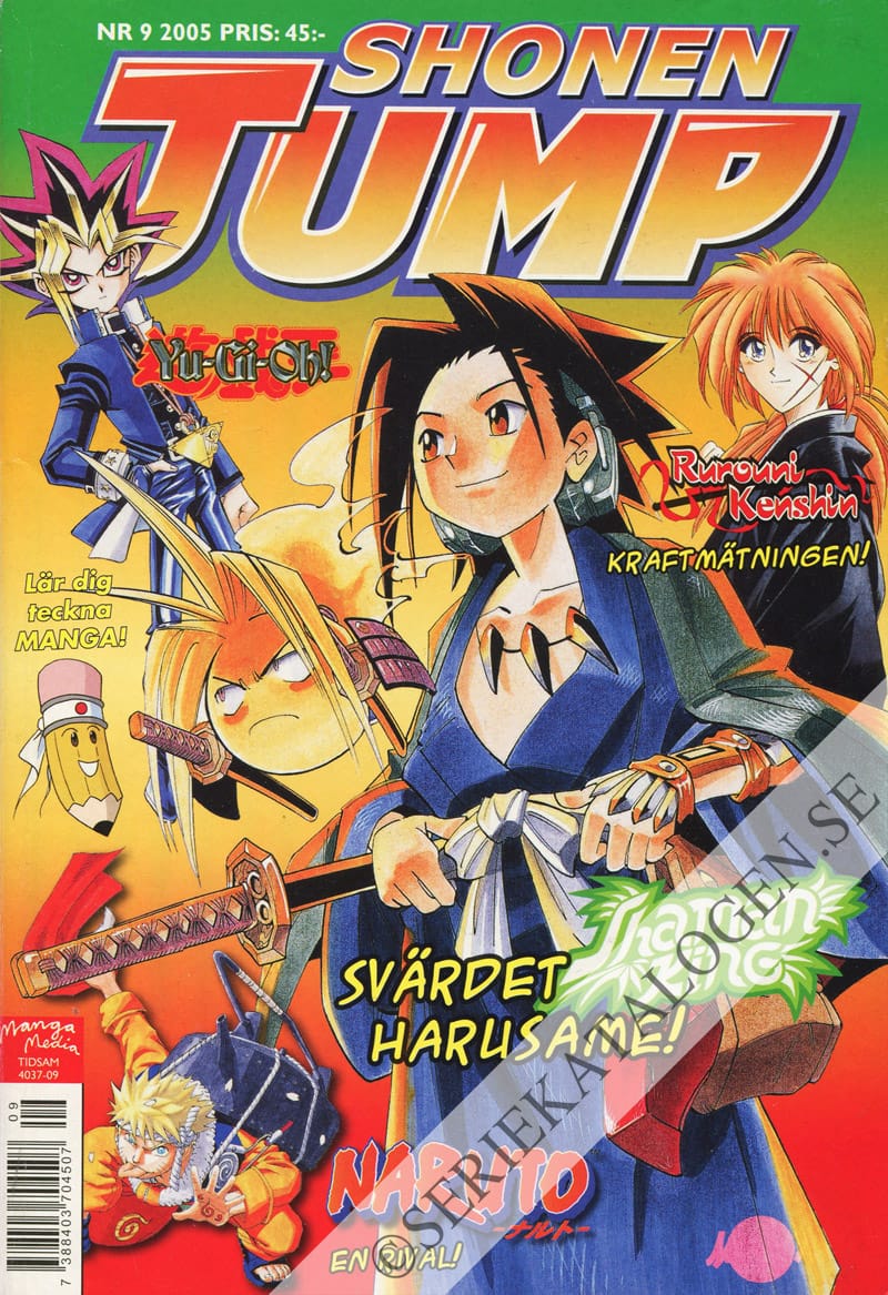 Framsida på Shonen jump #9 (2005)