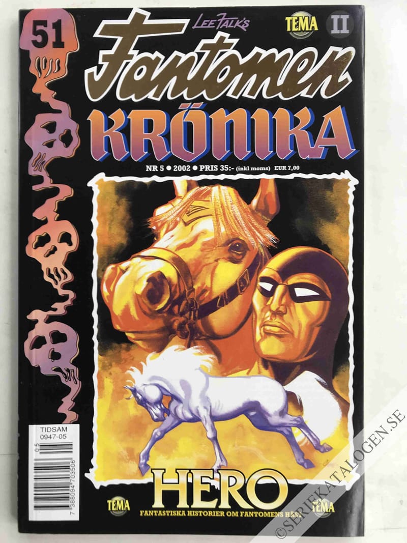 Framsida på Fantomen Krönika #5 (2002)