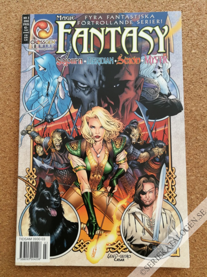 Framsida på Magic fantasy #3 (2002)