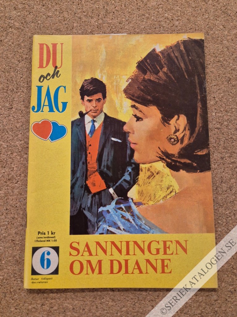 Framsida på Du och jag Sanningen om Diane (1965)