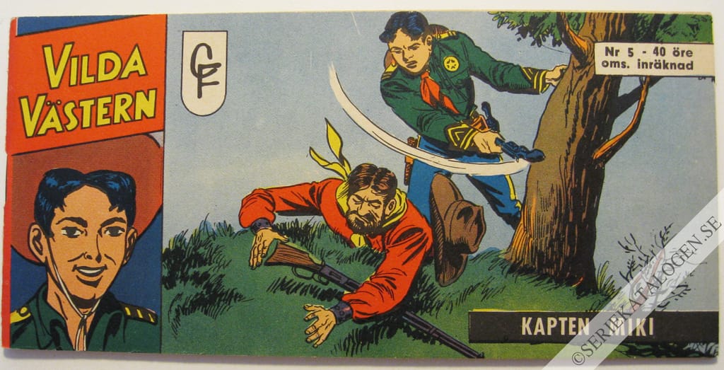 Framsida på Vilda Västern #5 (1964)