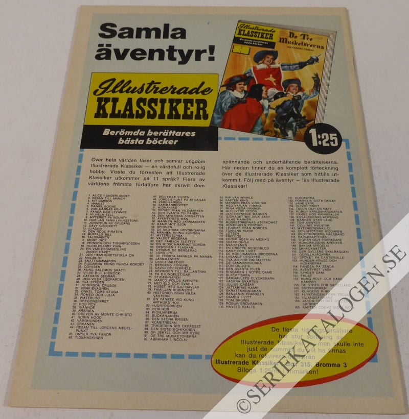Baksida på Kungens karolin (1965)