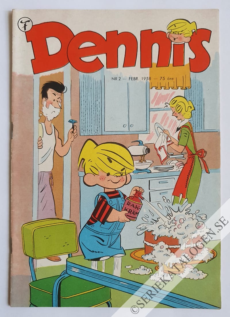 Framsida på Dennis #2 (1958)