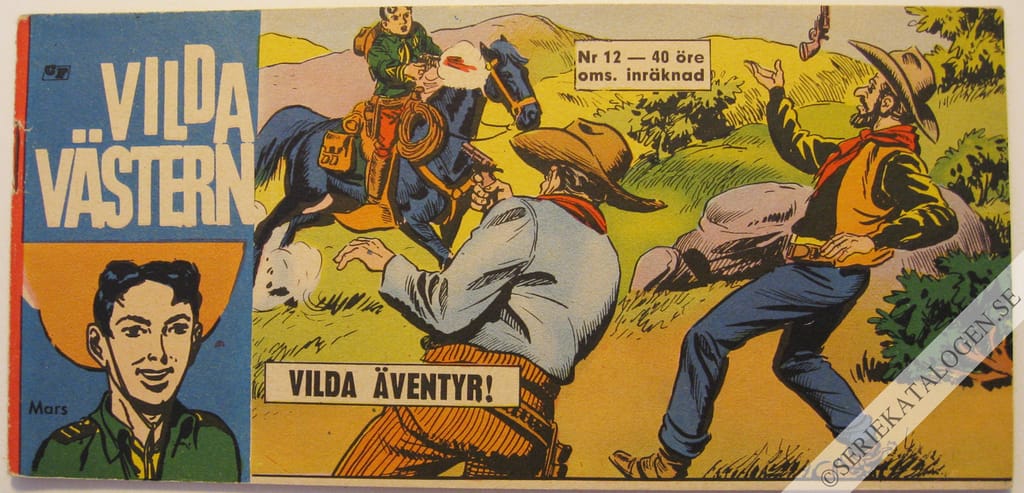 Framsida på Vilda Västern #12 (1965)