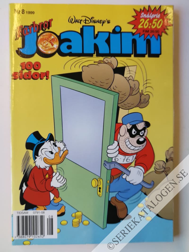 Framsida på Joakim #8 (1999)
