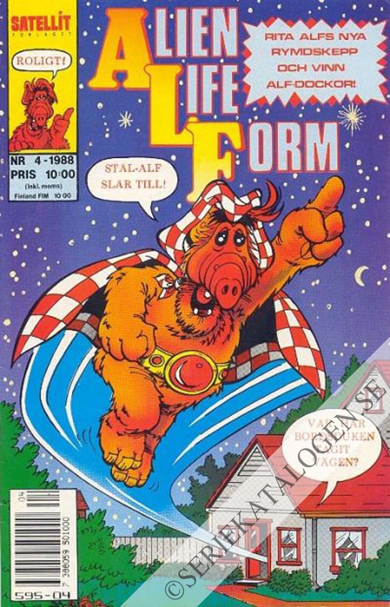 Framsida på Alf #4 (1988)