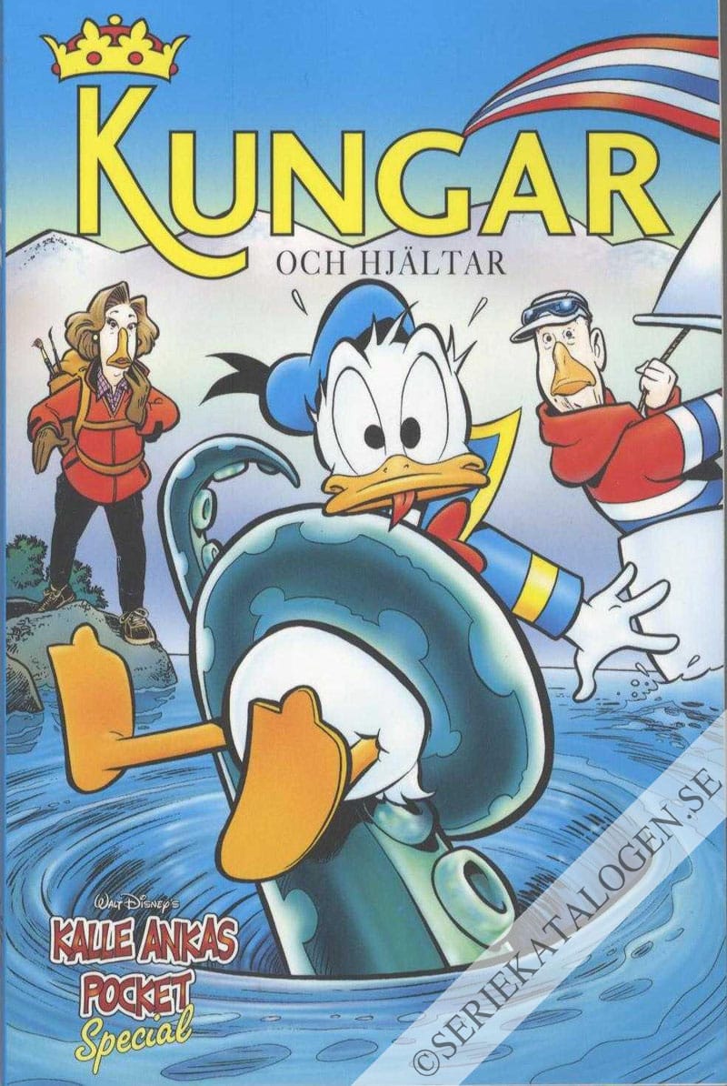 Framsida på Kalle Ankas pocket special Kungar och hjältar (2018)