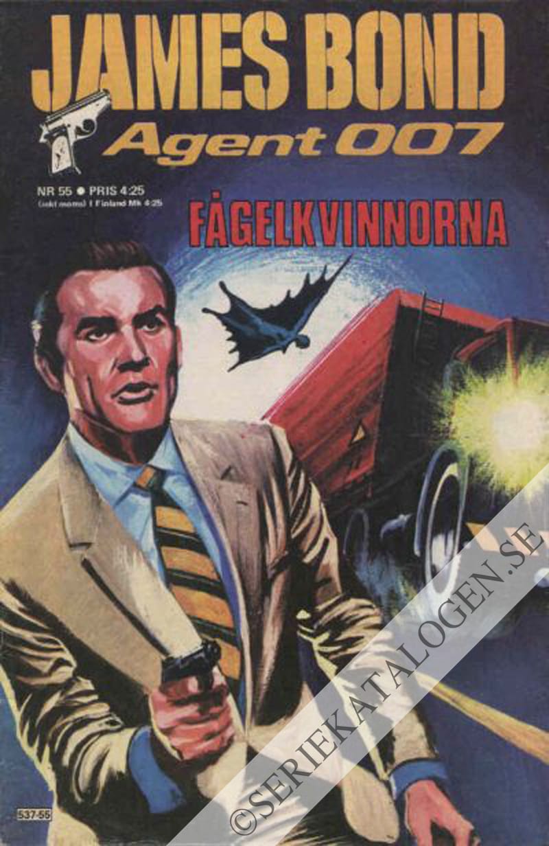Framsida på James Bond agent 007 #55 (1978)