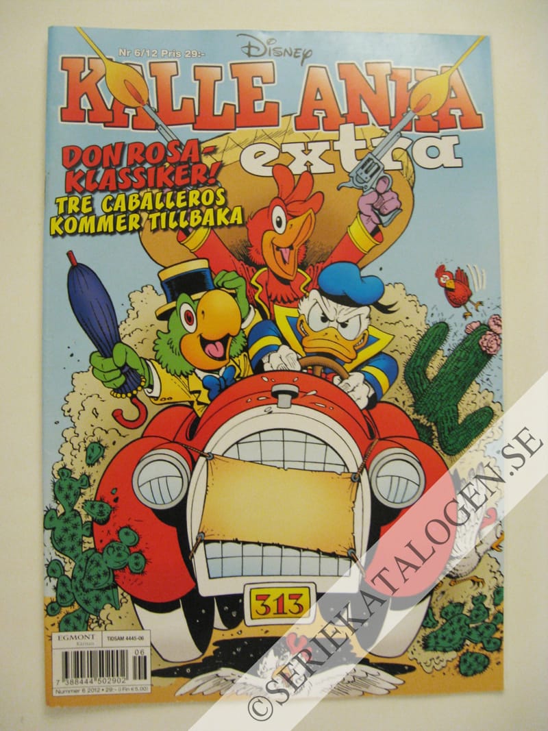 Framsida på Kalle Anka Extra #6 (2012)