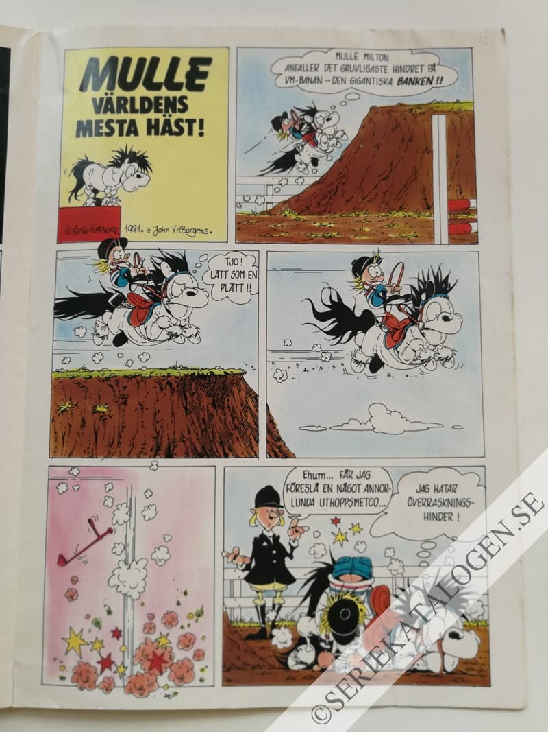 Exempel på Min Häst - Mulle (1992)