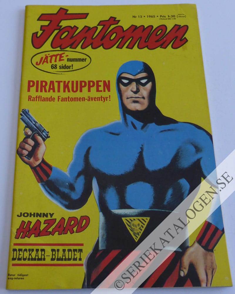 Framsida på Fantomen #12 (1965)