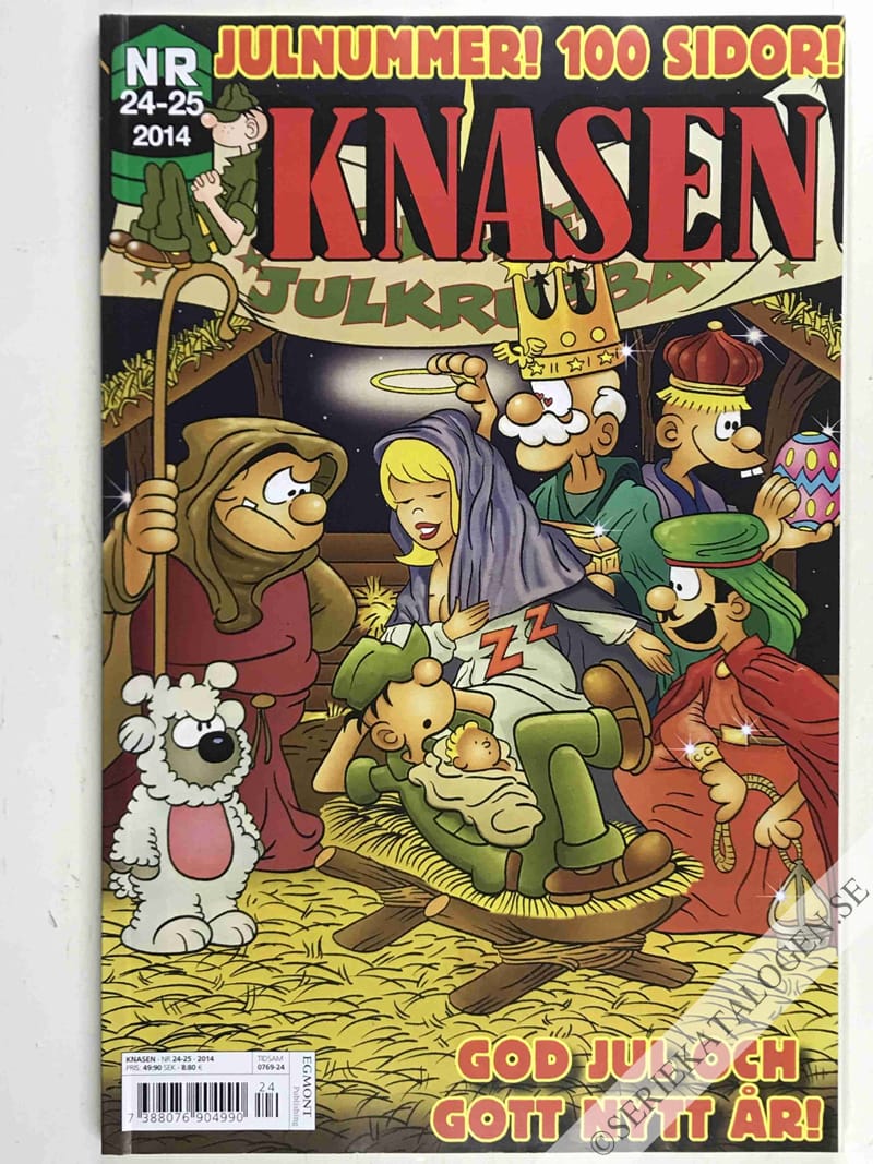 Framsida på Knasen #24-25 (2014)
