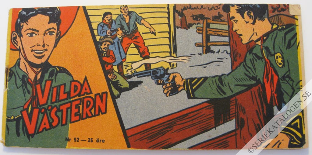 Framsida på Vilda Västern #52 (1956)