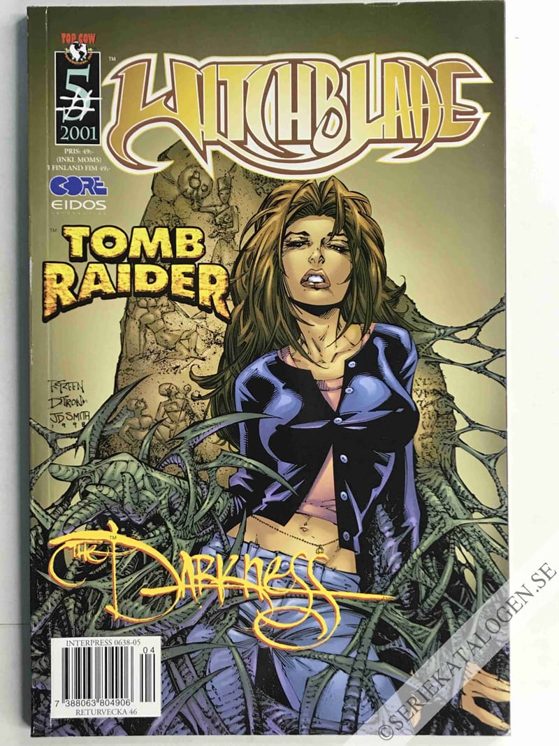 Framsida på Witchblade #5 (2001)