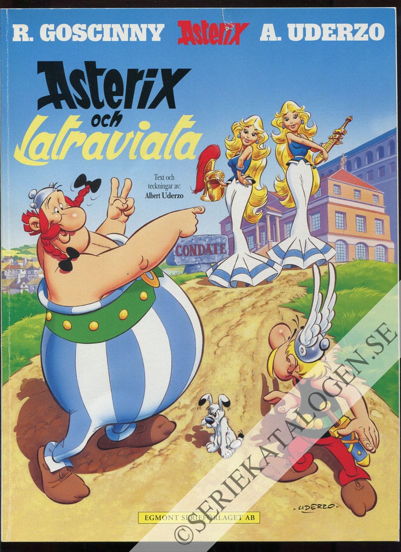 Framsida på Asterix Asterix och Latraviata (2001)