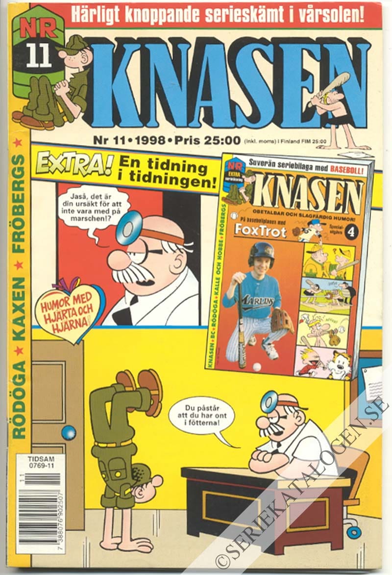 Framsida på Knasen #11 (1998)