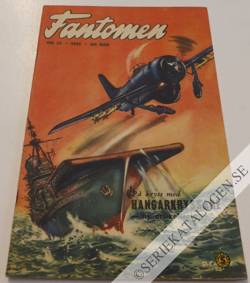 Framsida på Fantomen #25 (1952)