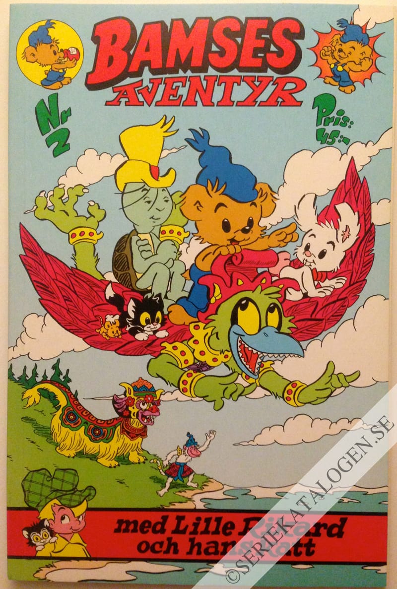 Framsida på Bamses äventyr #2 (2005)