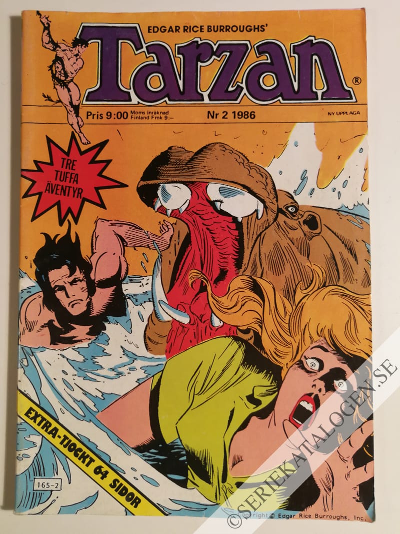 Framsida på Tarzan #2 (1986)