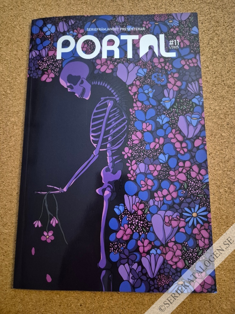 Framsida på Seriefrämjandet presenterar Portal #1 (2025)