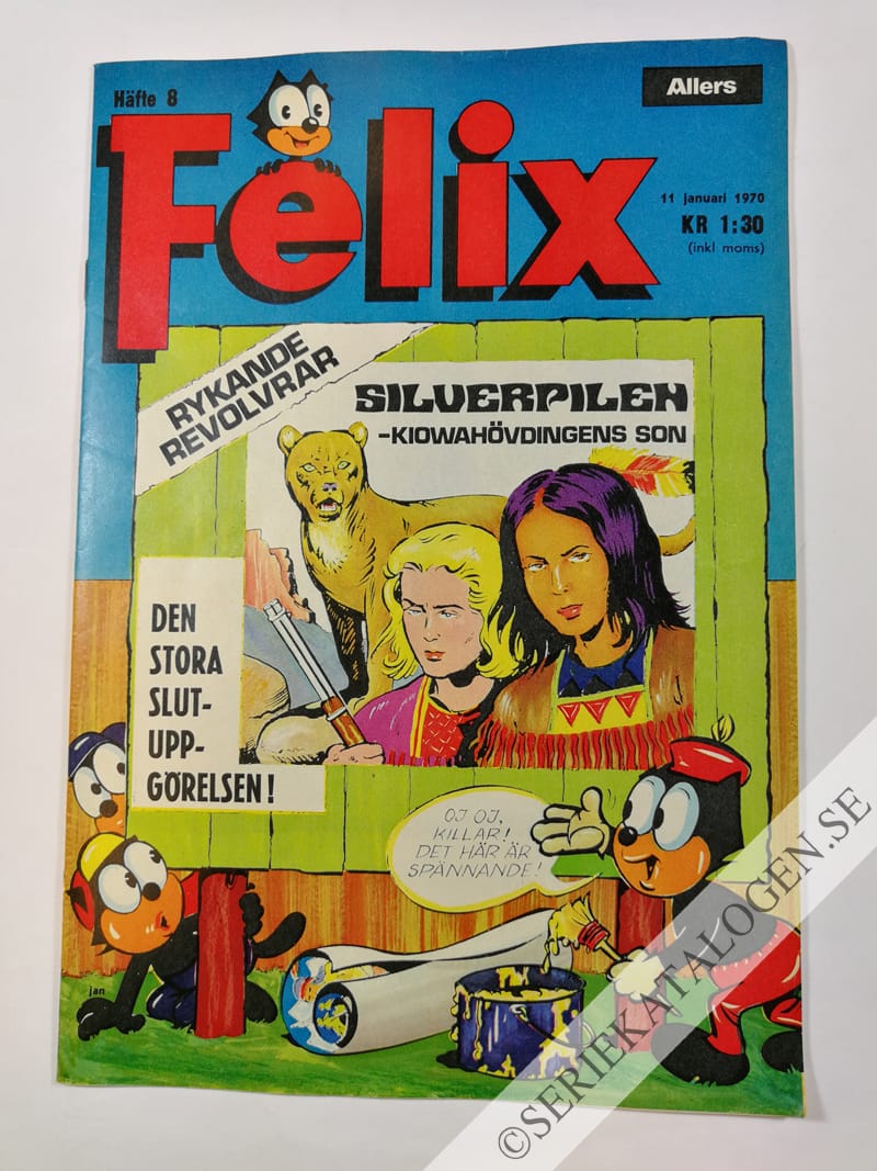 Framsida på Felix #8 (1970)
