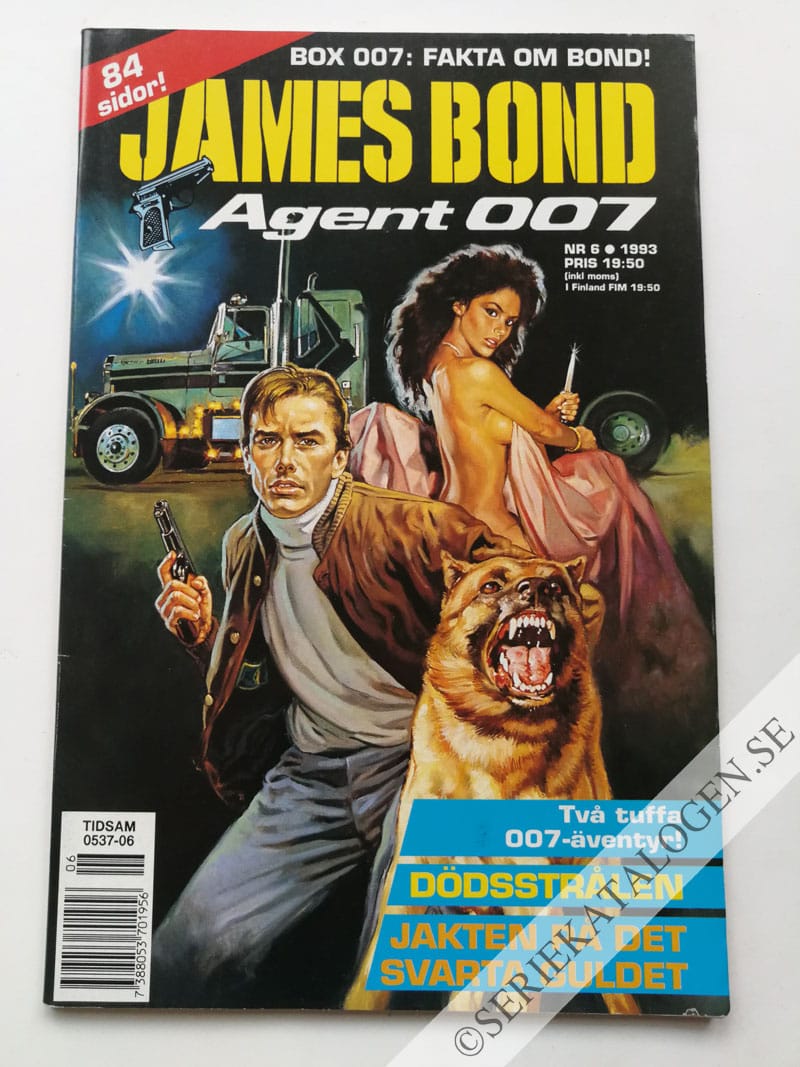 Framsida på James Bond agent 007 #6 (1993)