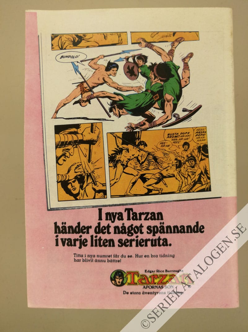 Baksida på Lösenord - mod! (1985)