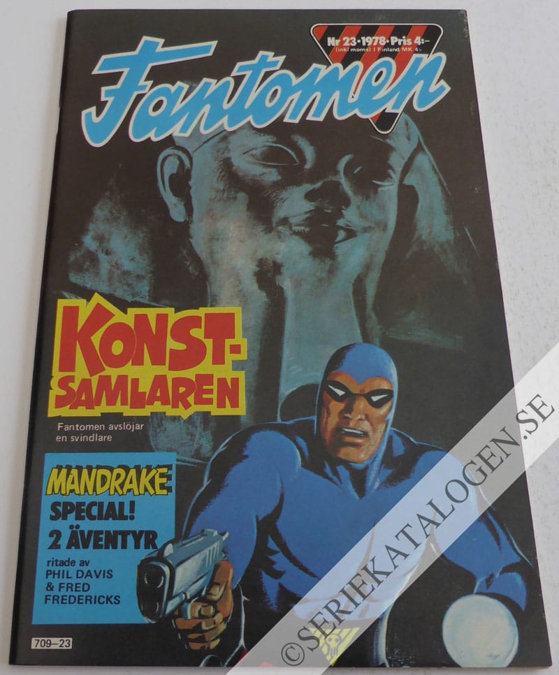 Framsida på Fantomen #23 (1978)