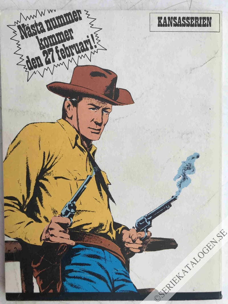 Baksida på Tex Willer och avguden (1976)