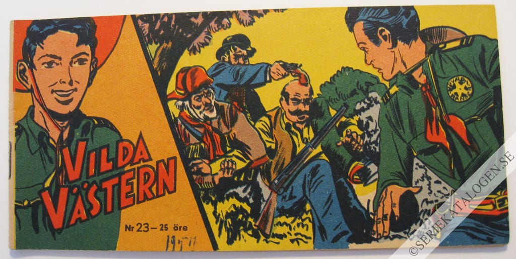 Framsida på Vilda Västern #23 (1957)
