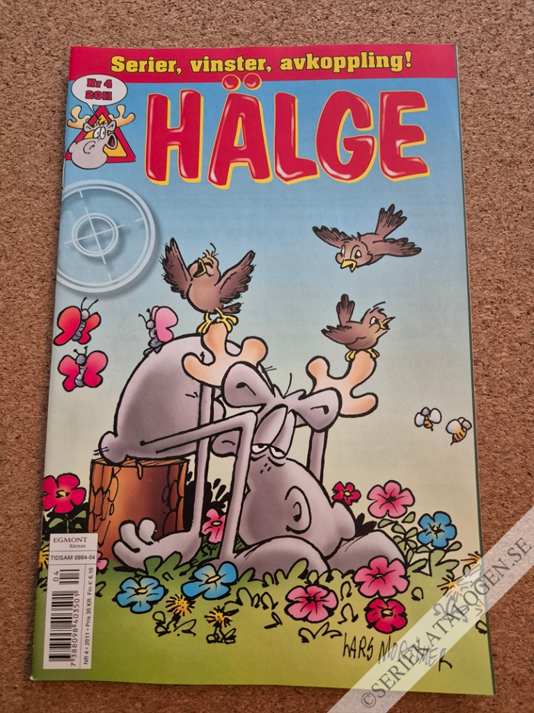 Framsida på Hälge #4 (2011)