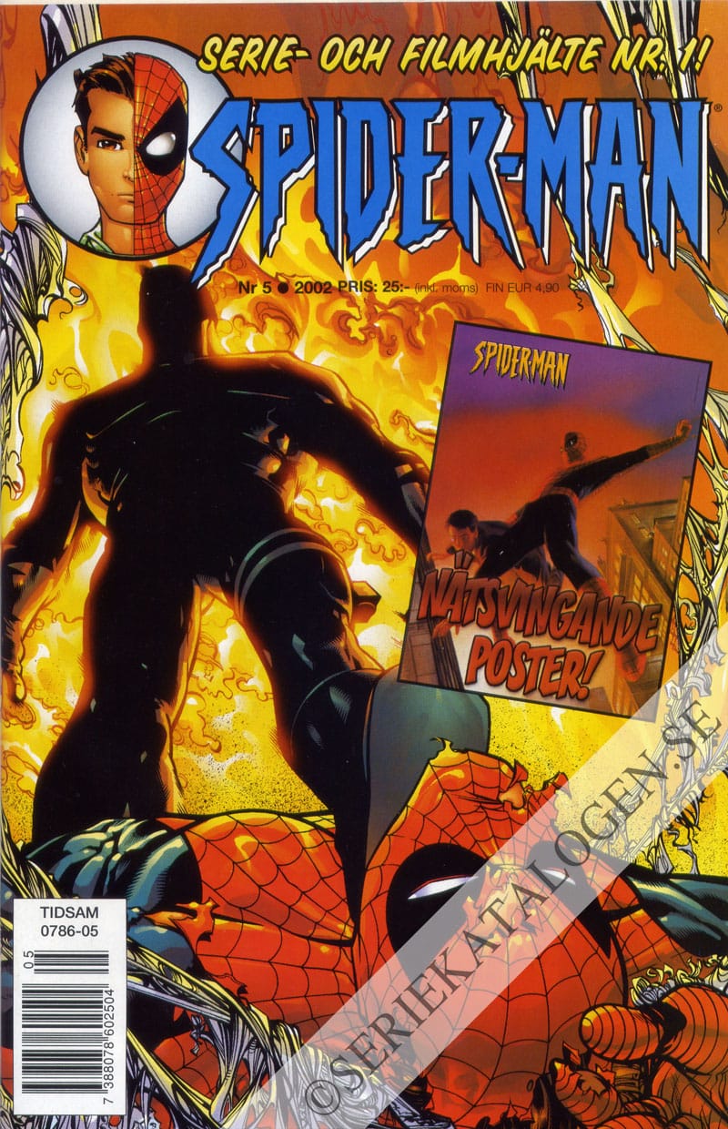 Framsida på Spider-Man #5 (2002)