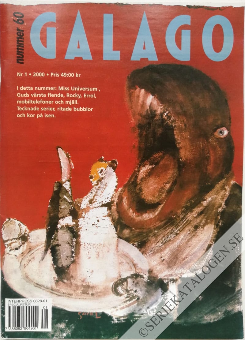 Framsida på Galago #1 (2000)