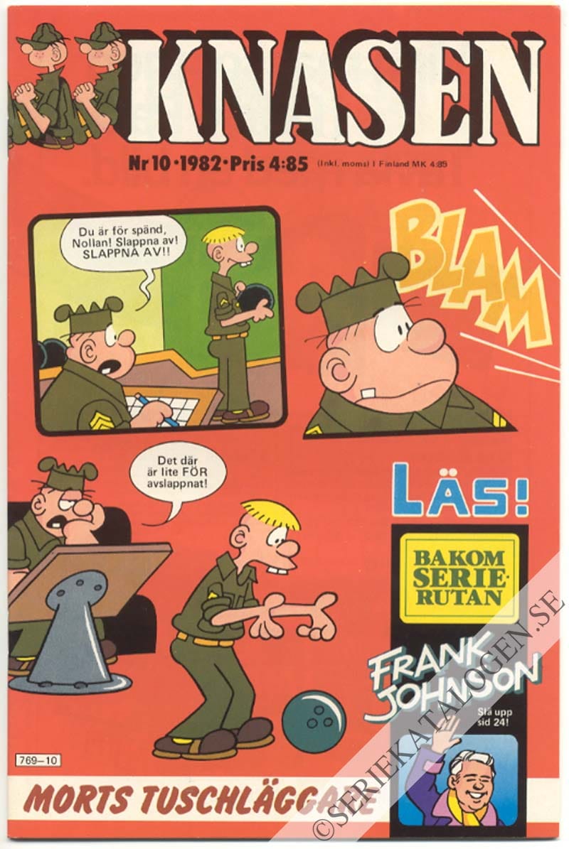 Framsida på Knasen #10 (1982)